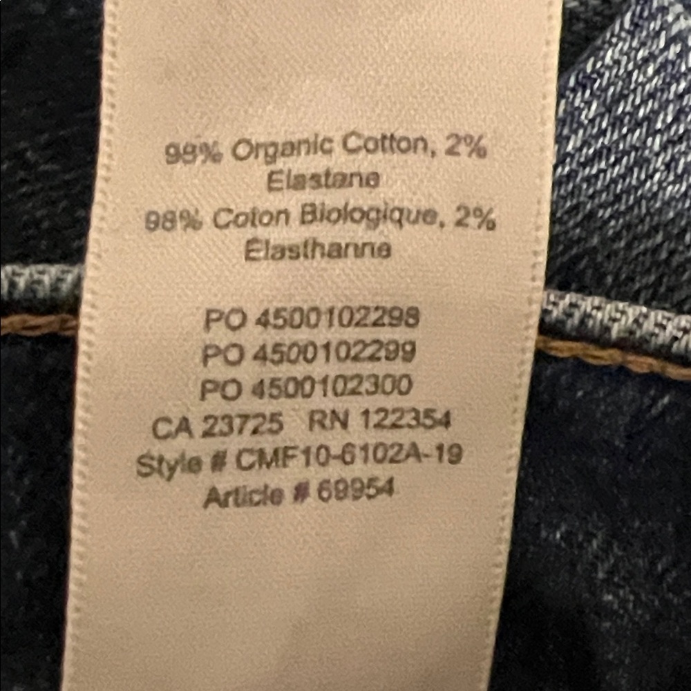 Denim Forum The Yoko High Rise Slim Jeans Size 27 - Picture 15 of 15